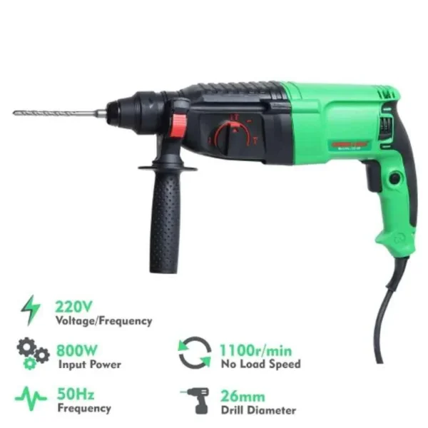 Camron 1100rpm 26mm Gold Hammer Drill